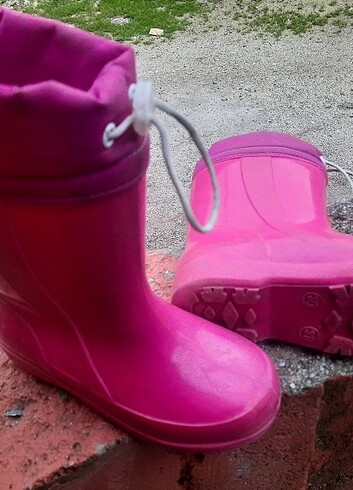 Defosu yoktur sicak temiz kullanışlı kız çocuk yağmur botu - Görsel 4