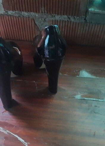 Çok temiz 1 kez giyildi rugan platform.. - Görsel 4