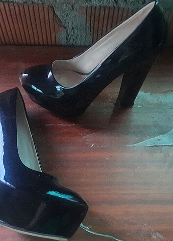 Çok temiz 1 kez giyildi rugan platform.. - Görsel 7