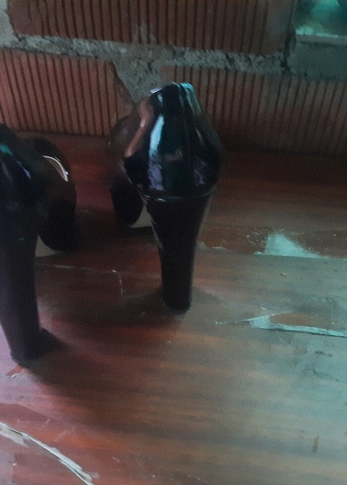 Çok temiz 1 kez giyildi rugan platform.. - Görsel 4