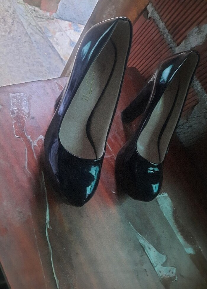 Çok temiz 1 kez giyildi rugan platform.. - Görsel 5