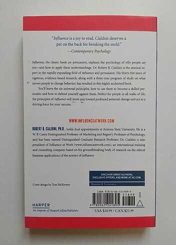 ROBERT CIALDINI Influence (İngilizce)