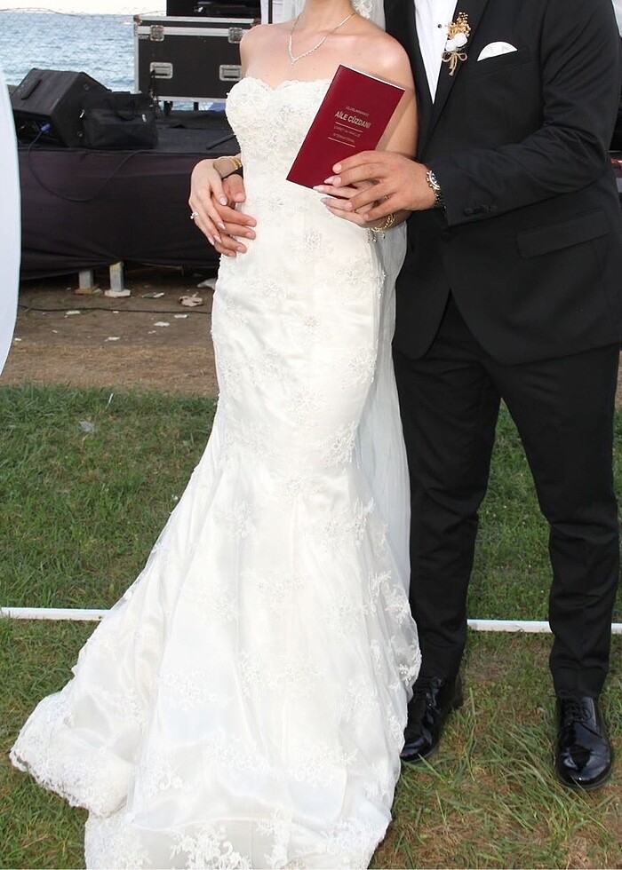 Tam balık gelinlik - Görsel 5