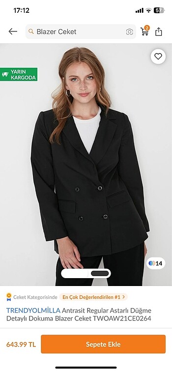 blazer ceket