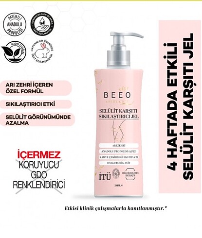  Beden BEEO Selülit karşıtı sıkılaştırıcı JEL