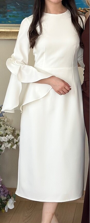 Beyaz elbise - Görsel 2