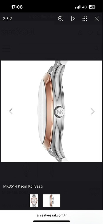 Micheal Kors saat - Görsel 2
