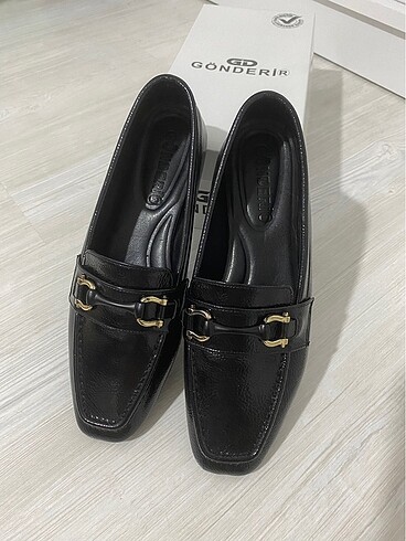 Gön Deri Siyah Günlük Ayakkabı Loafer