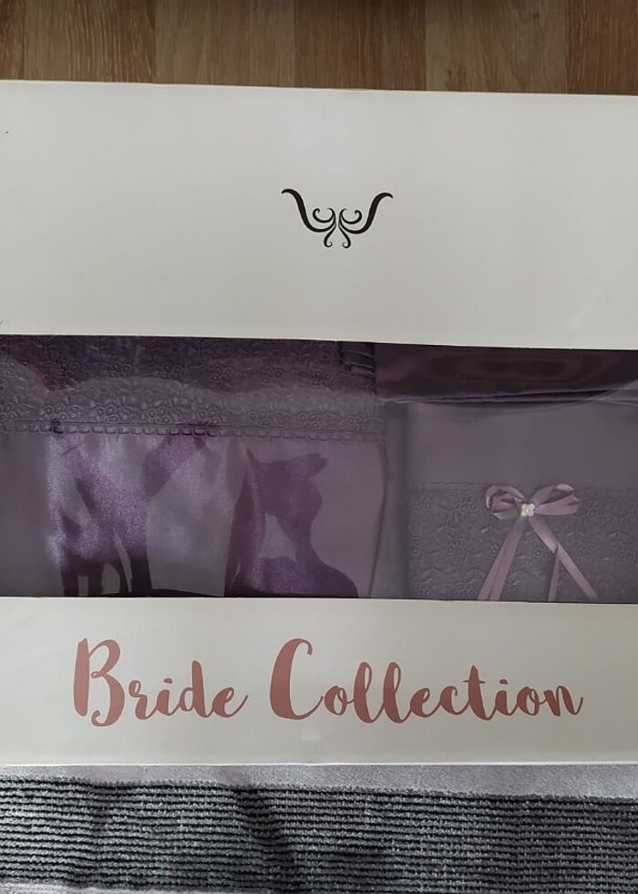 Saten çift kişilik Mürdüm renk nevresim takımı - Görsel 4