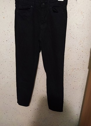 Topshop Siyah mom jean