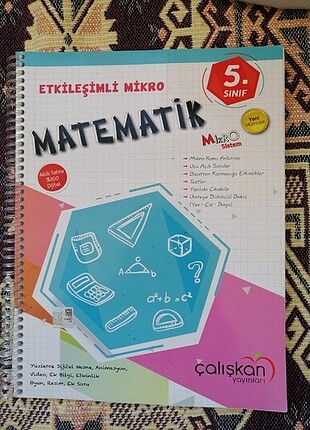 5. Sınıf matematik kitabı 
