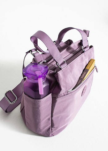 Pastel Mor Kadın Günlük Çanta - Görsel 5