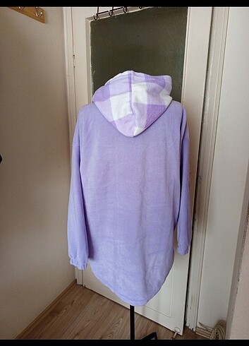l Beden mor Renk SIFIR LİLA POLAR HIRKA