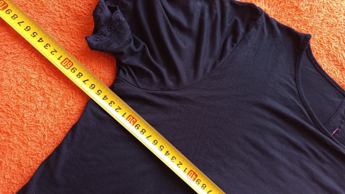 Siyah penye bluz - Görsel 5