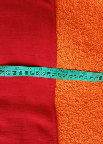 Püsküllü Kırmızı Bohem Kadın Bluz - Görsel 6