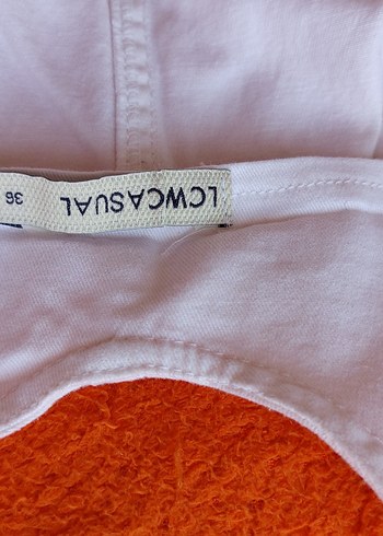 Beyaz Pamuklu Midi Kadın Kısa Salopet - Görsel 5