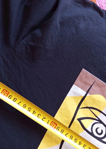 Kadın Siyah Baskılı Tunik - Görsel 4