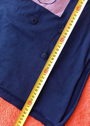 Kadın Siyah Baskılı Tunik - Görsel 5