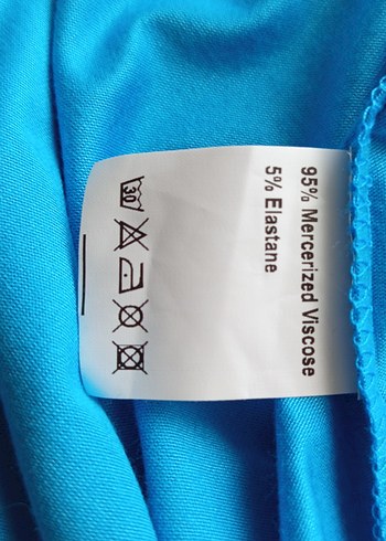 SIFIR Turkuaz Desenli Bohem Tunik - Görsel 6