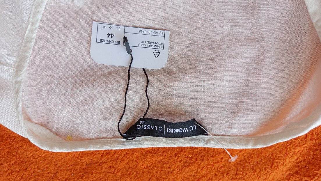 SIFIR  Beyaz Bohem Uzun Kollu Bluz - Görsel 5