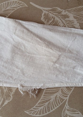 Nakışlı Bohem Kadın Gömlek Beyaz - Görsel 6