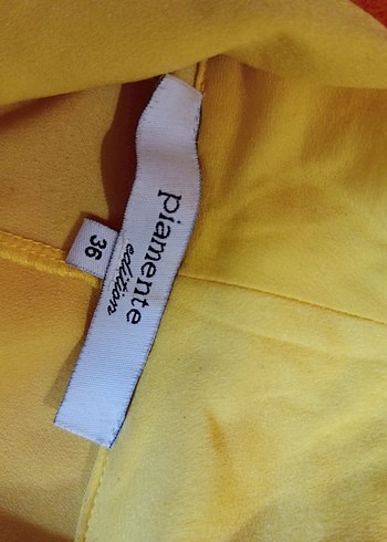Sarı Düğmeli, Notched Lapel Yaka - Görsel 4