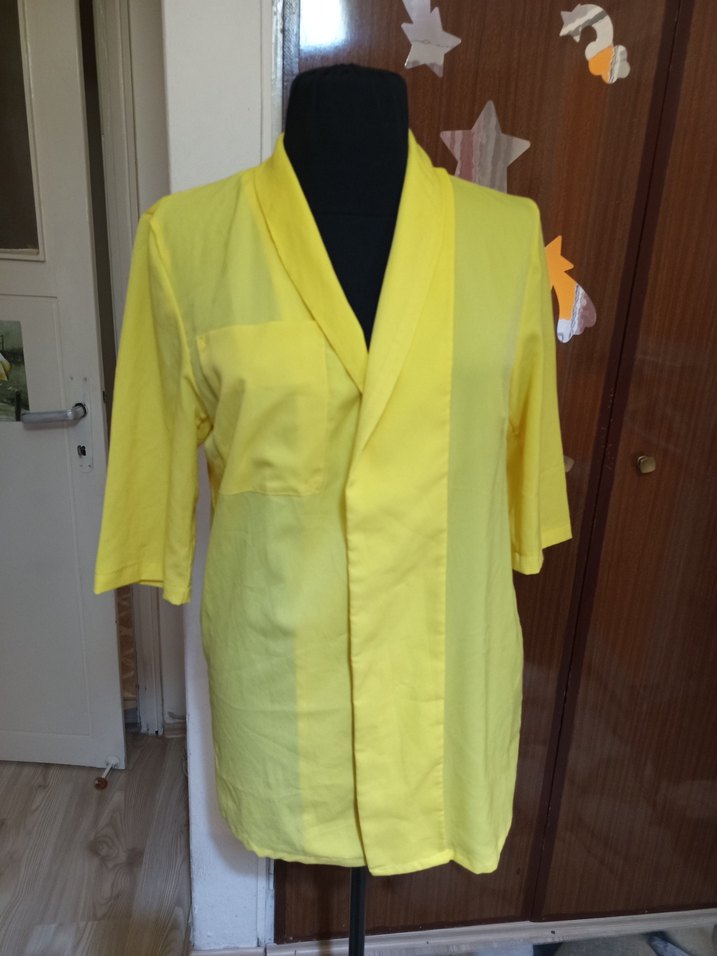 Sarı Düğmeli, Notched Lapel Yaka - Görsel 2