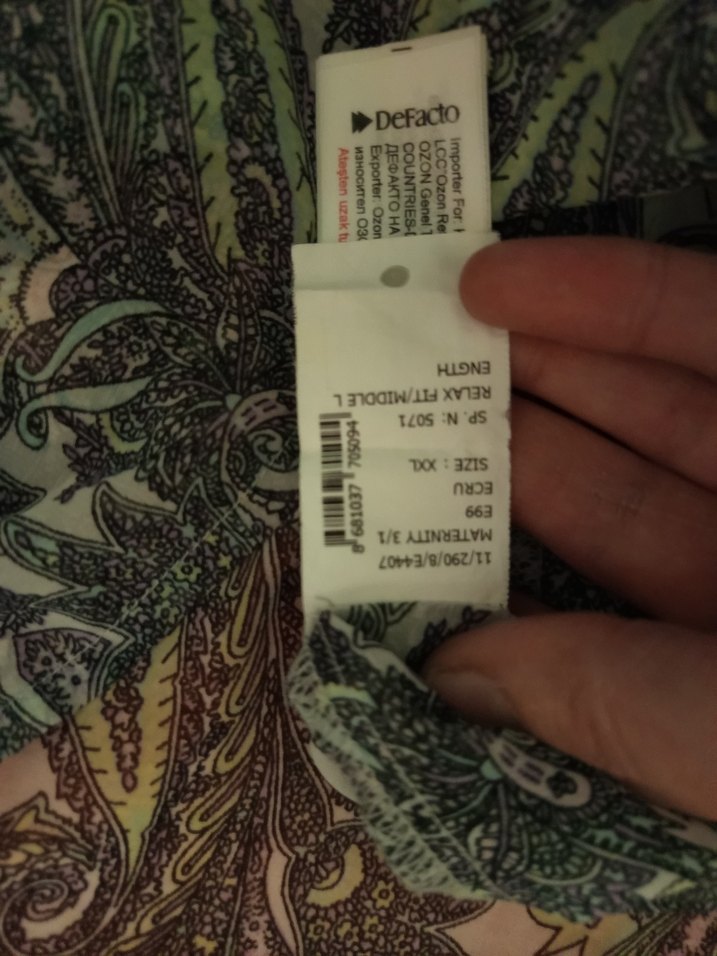 Bohem Gri Salaş kimono - Görsel 4