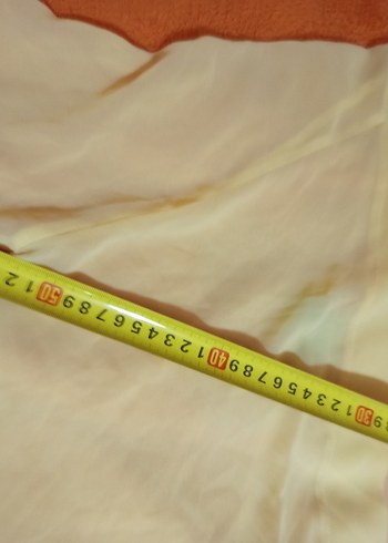 Sarı Midi Kadın Hırka, Salaş, Kısa Kollu - Görsel 5