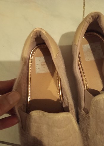 Bej Süet Kadın Dolgu Topuk Espadril - Görsel 3