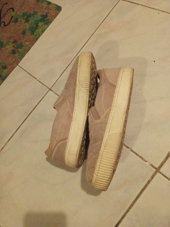 Bej Süet Kadın Dolgu Topuk Espadril - Görsel 5