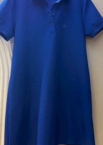 Beymen Club Kısa Kollu Polo Yaka Midi Elbise