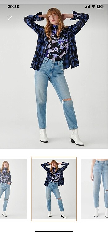 MAVİ LEYLA JEAN - Görsel 2