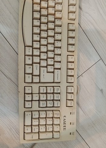 Casper Bej Kablolu Klavye - Görsel 3