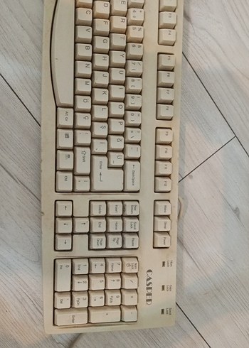 Casper Bej Kablolu Klavye - Görsel 2