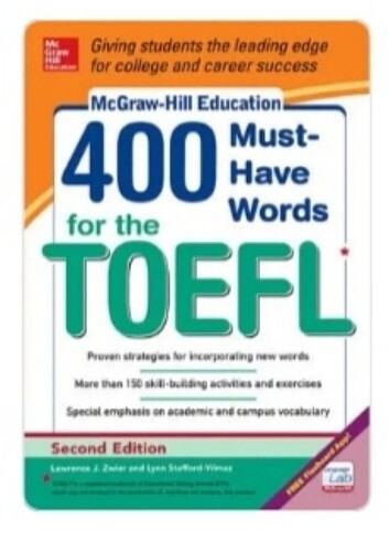 Mcgraw-Hill Education 400 Must-have Words For The Toefl