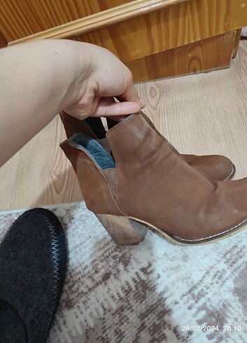 Diğer Süet kahverengi bot
