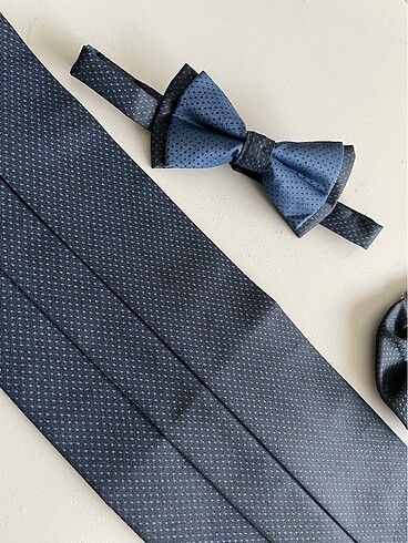 Lacivert kemer papiyon - Görsel 2