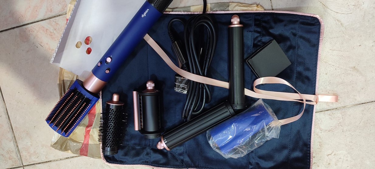 Mavi Saç Şekillendirici Seti - Görsel 2