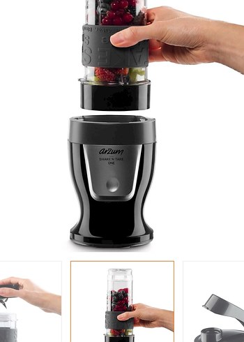 Arzum Shaken Take 300 W Blender 570 ml - Görsel 3