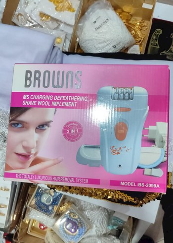 Browns 2'si 1 Arada Kahverengi Epilatör