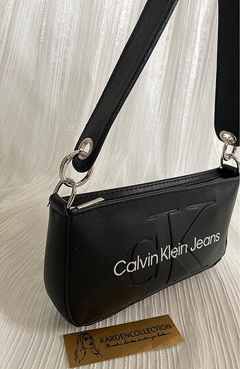 Calvin Klein Siyah Baget Çanta