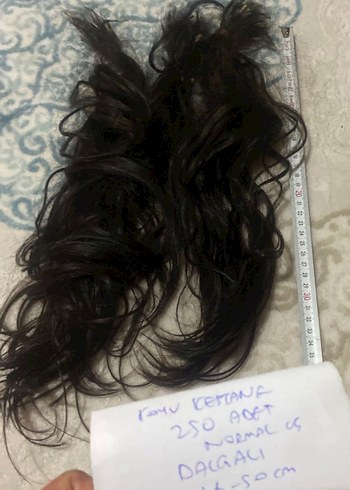 Gerçek Saç 250 adet - Görsel 3