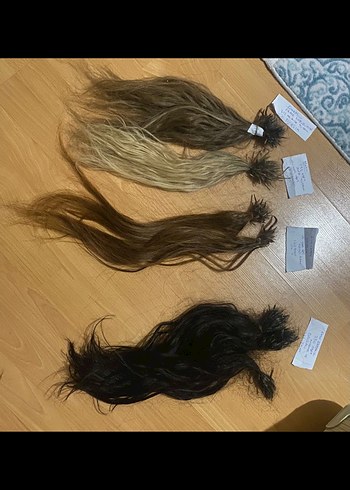 Gerçek saç platin kaynak 133 adet - Görsel 4