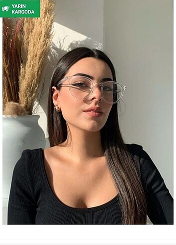 Şeffaf Unisex gözlük 