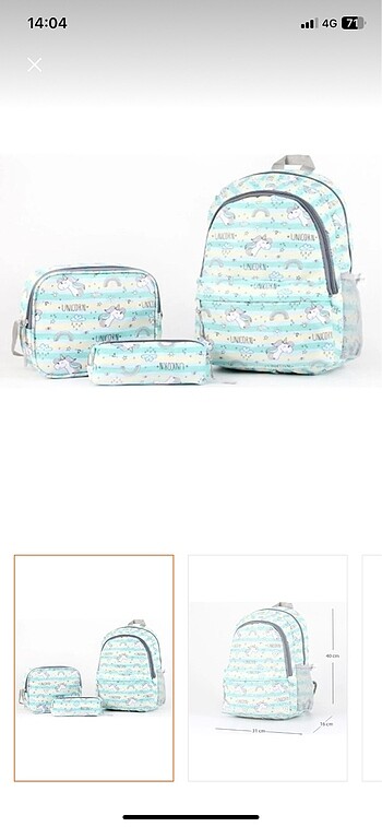 Polo Unicorn Sırt Çantası