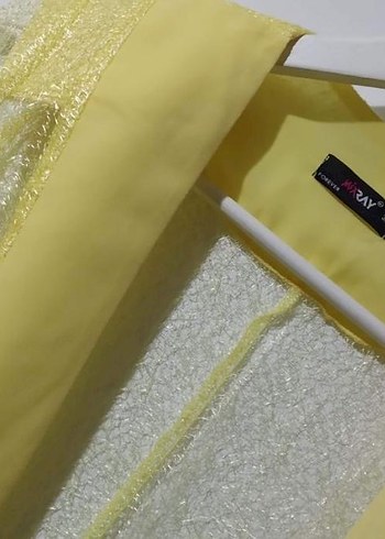 Kadın Sarı çeket - Görsel 2