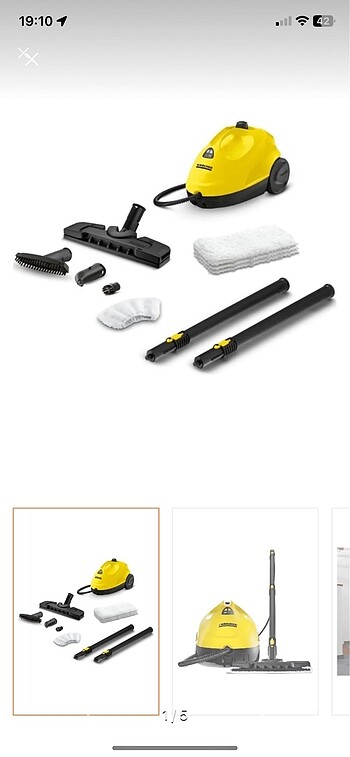 Karcher kst-2 buharlı temizleme makinesi