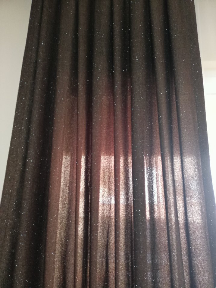 Modern Siyah Fon Perde - Görsel 3