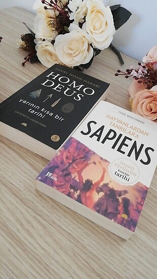 Homo Sapıens ve Homo deus kitapları 